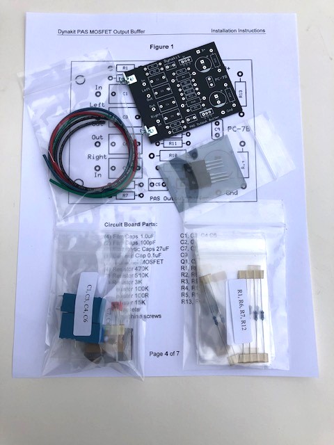 PAS MOSFET Output Buffer Kit